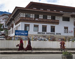 Any commercial bank in Bhutan